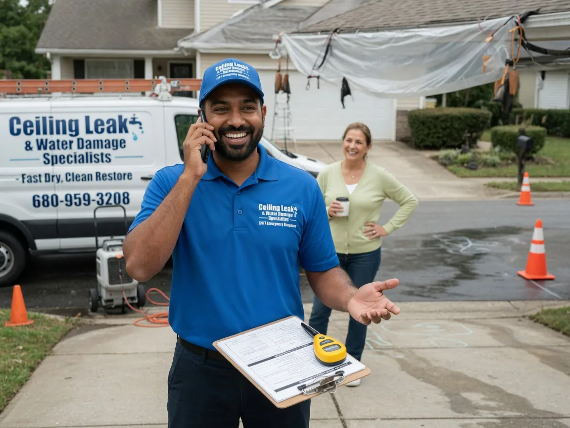Ceiling Leak Cleanup Whitewood, SD FAQs